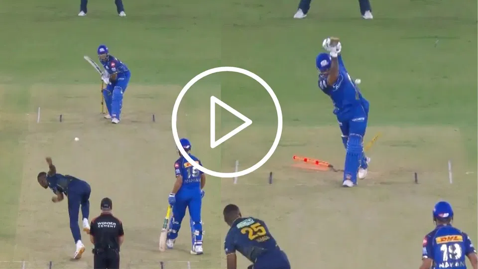 Watch- Kagiso Rabada's Ball Of The Tournament Shatters Suryakumar Yadav's Confidence